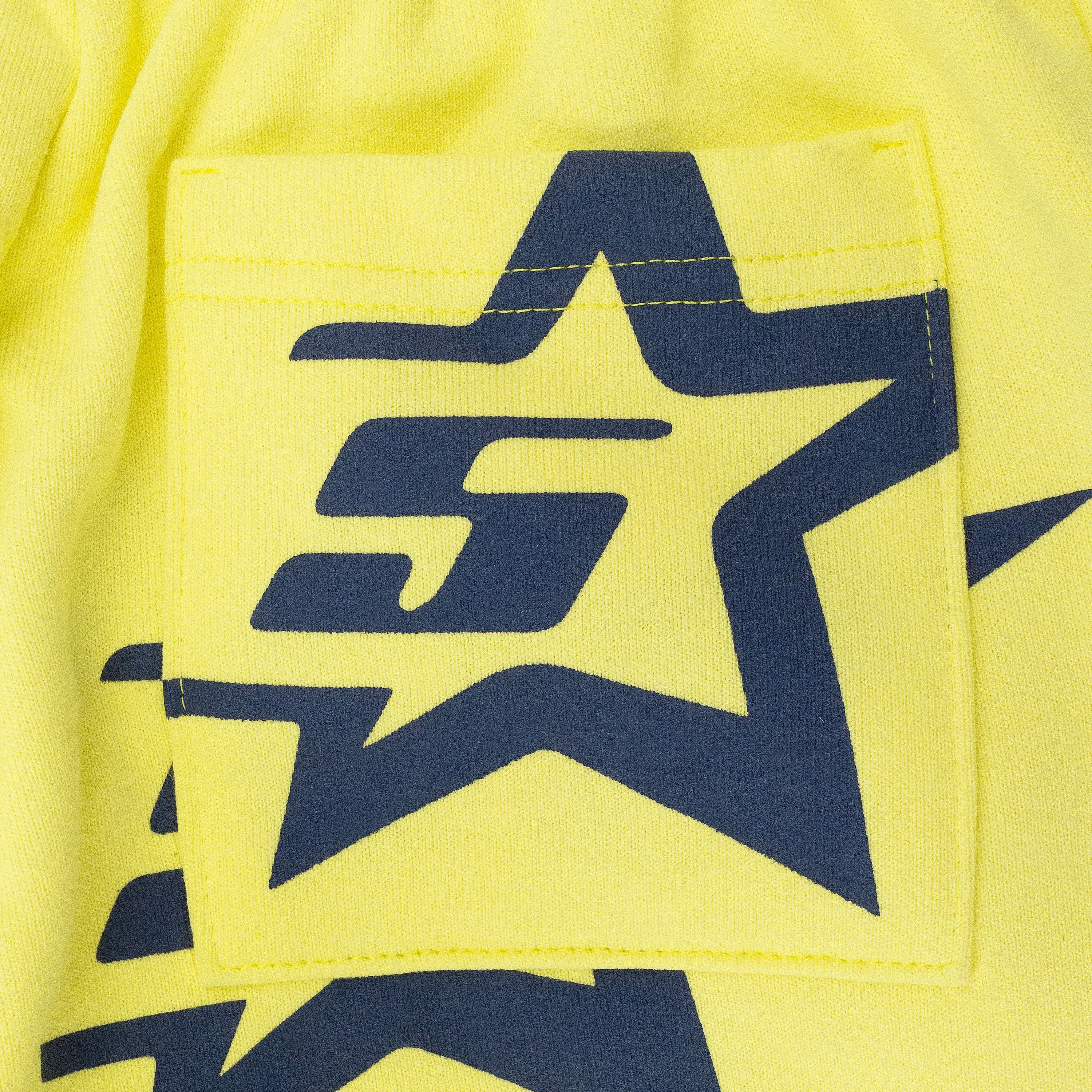 5TAR AOP GELBE JOGGINGHOSE