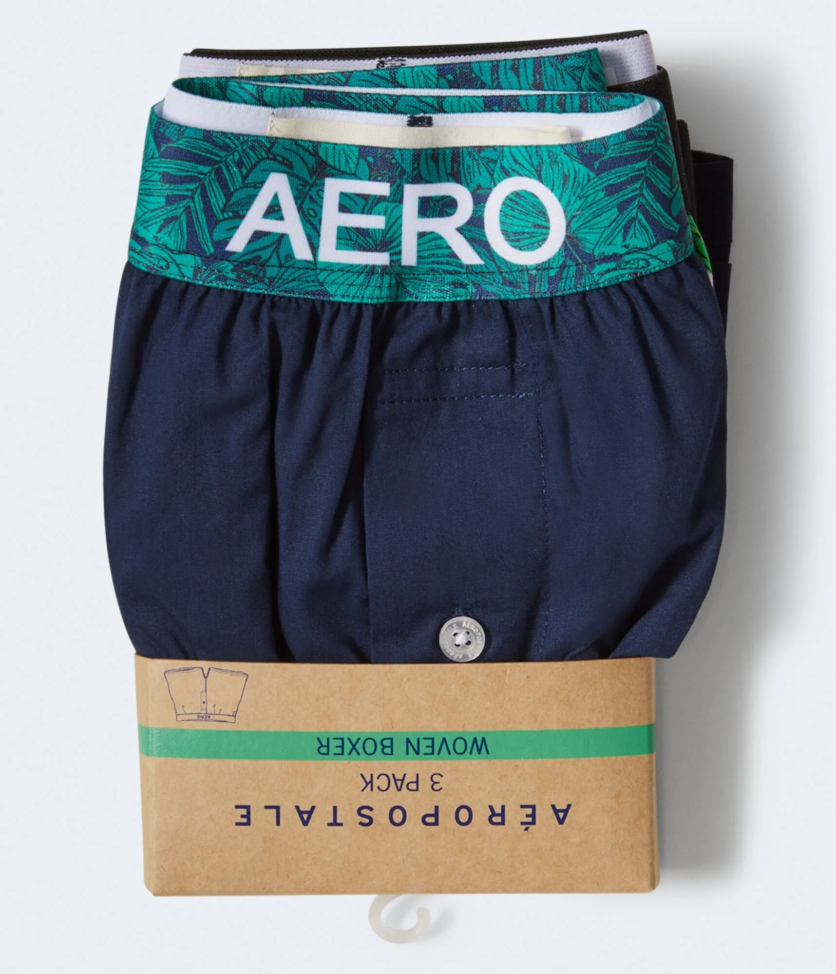 Aeropostale Mode Gewebte Boxershorts 3er-Pack