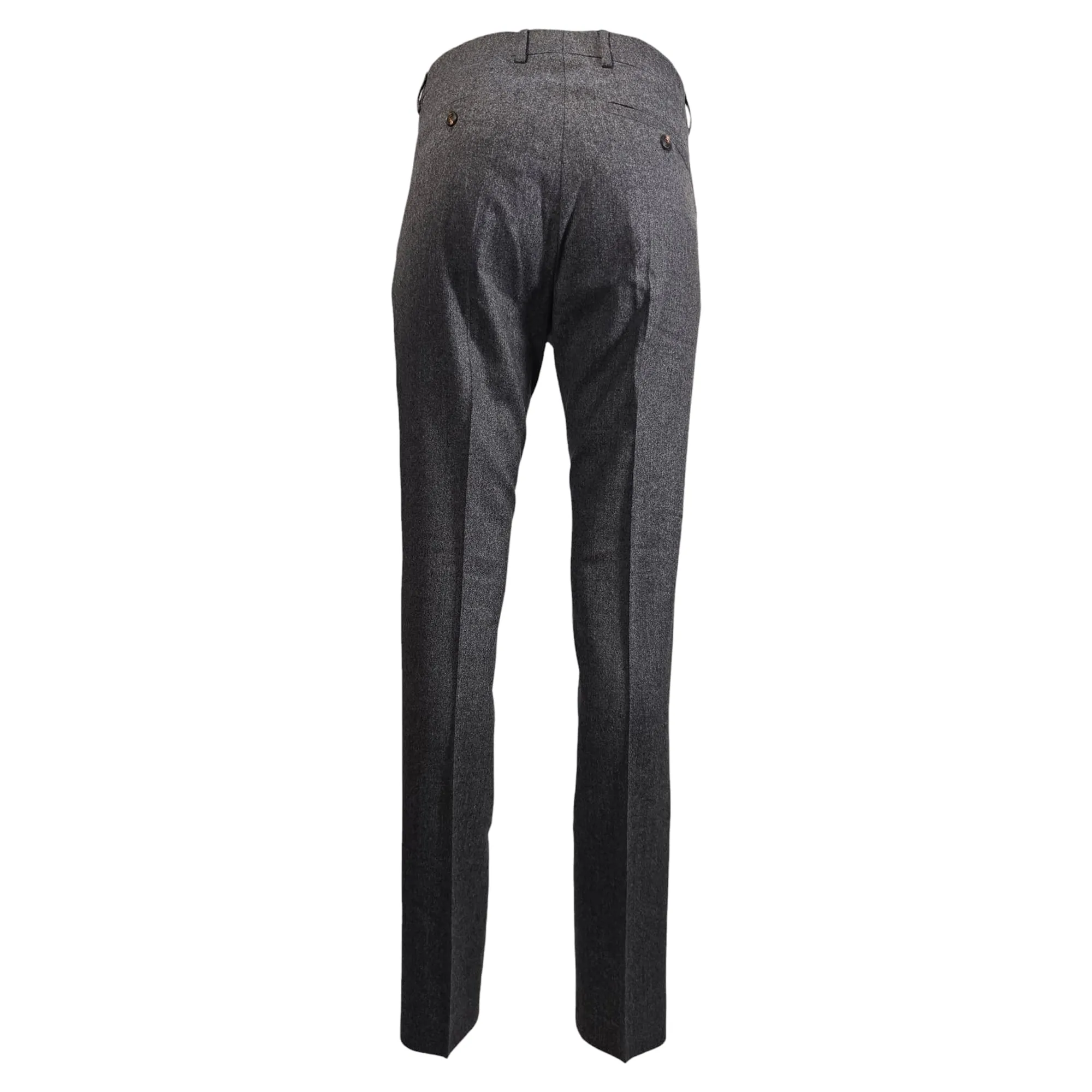 Ami Slim-Fit Hose in Grau Wolle