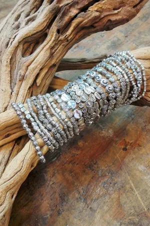 Bali Queen Inspirational Stretch Armband (Friedensrunde)