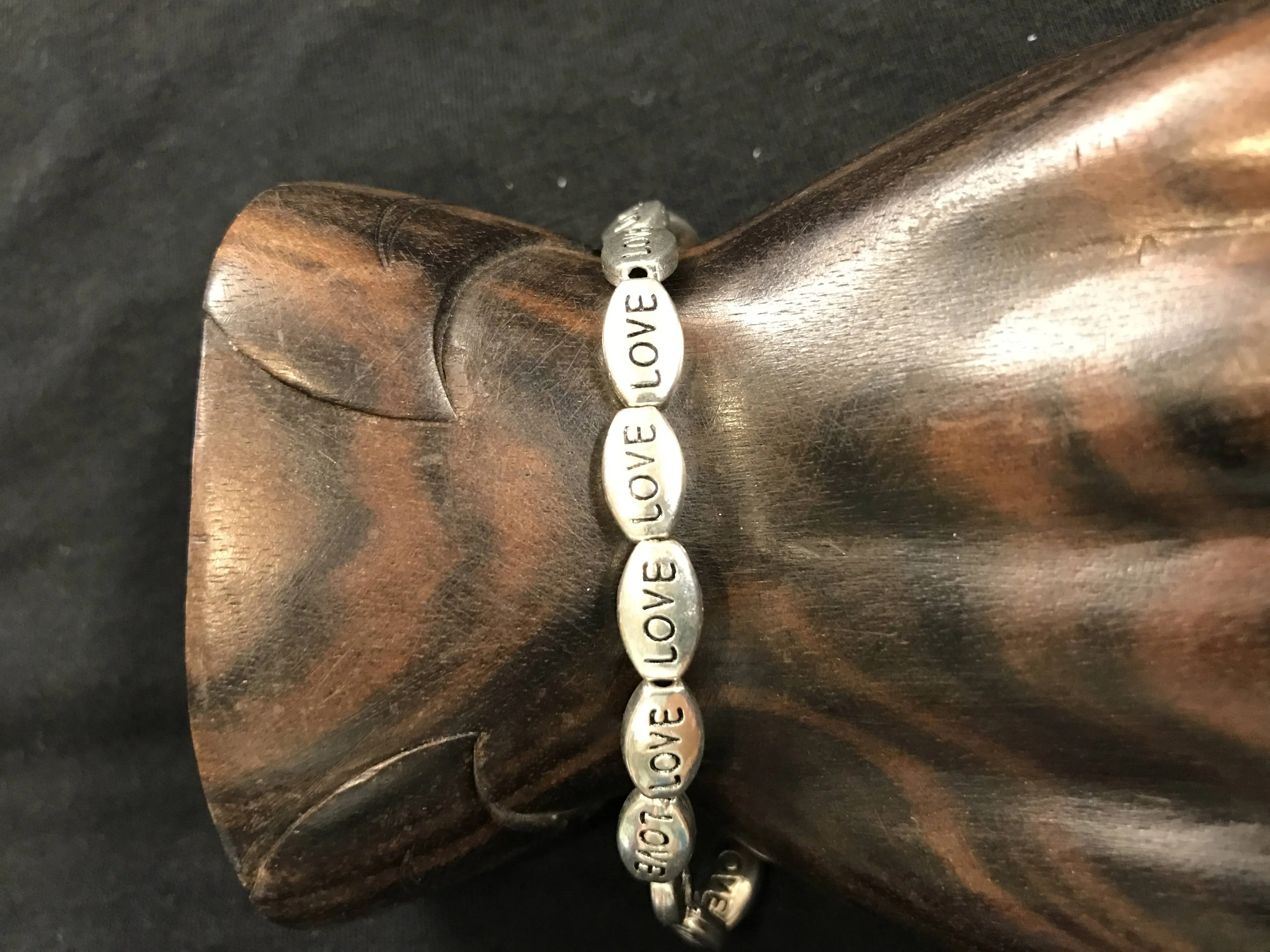 Bali Queen Inspirational Stretch Armband (Friedensrunde)