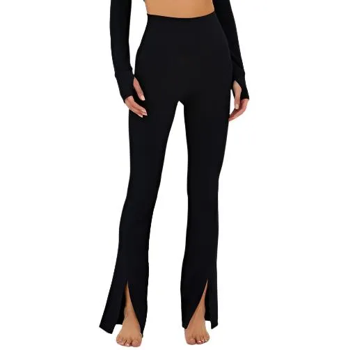 Beach Riot Alani Hose Schwarz Waffelmuster