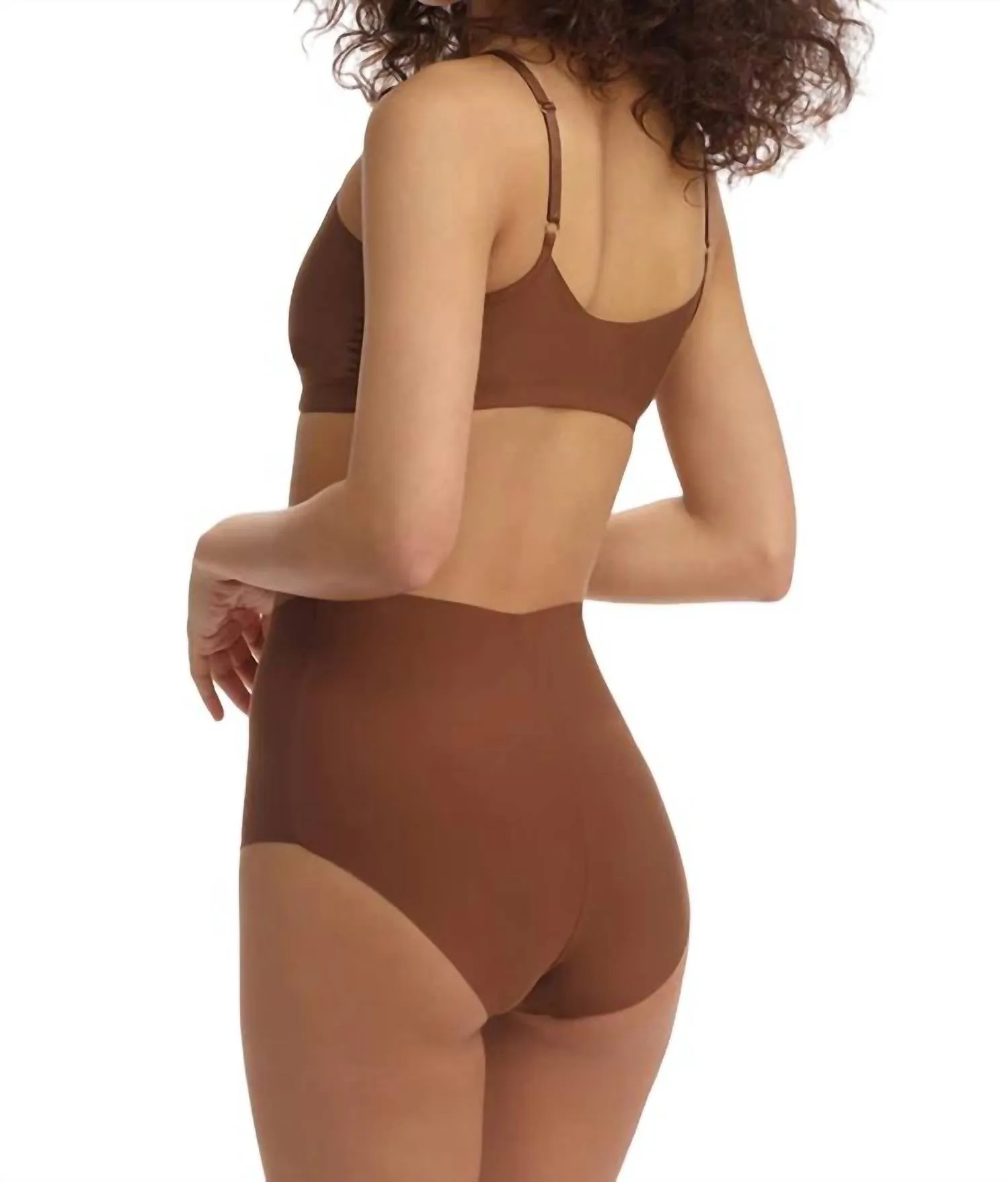 Butter High Rise Slip in Zimt