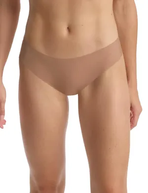 Butter Mid-Rise Tanga-Höschen in Toffee