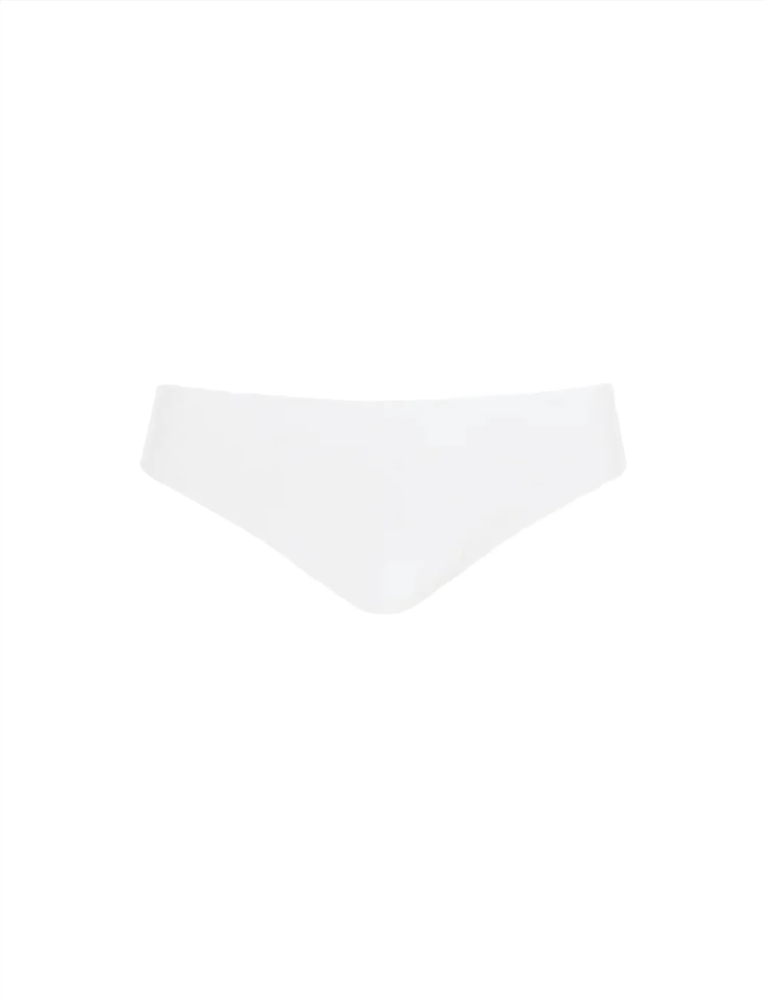 Butter Mid-Rise Tanga-Slip in Weiß