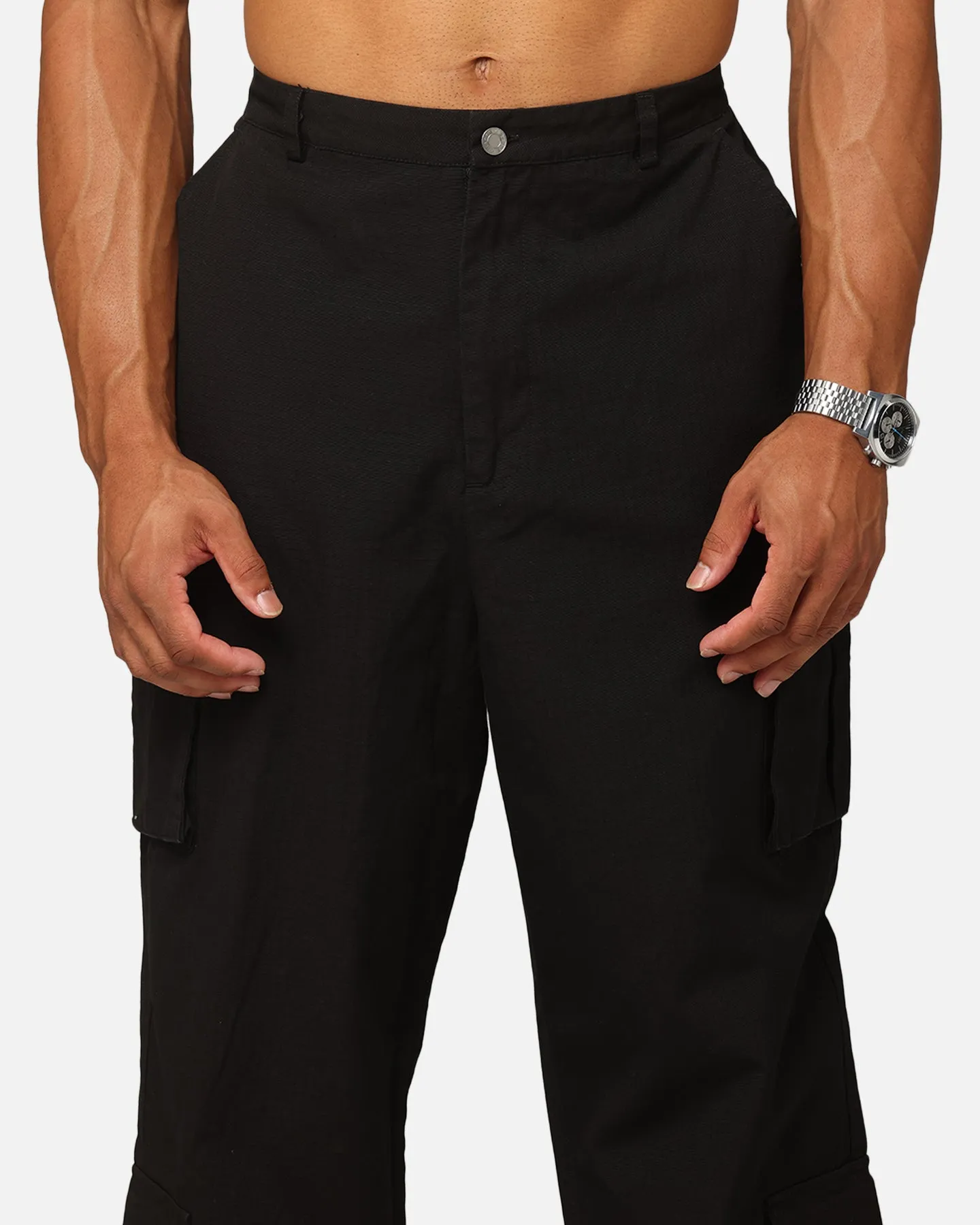 Carre Tactical Baggy Cargo Hose Schwarz