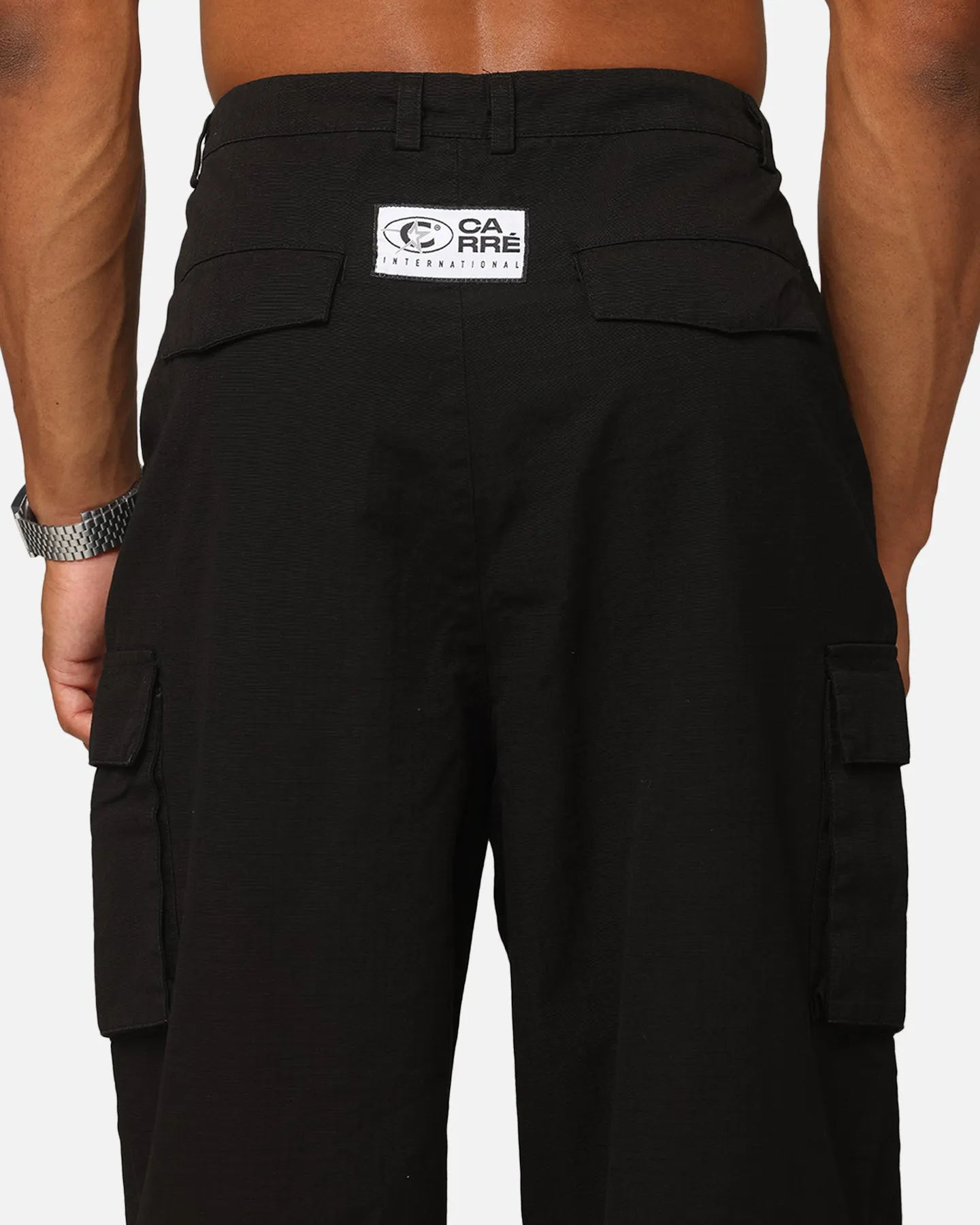 Carre Tactical Baggy Cargo Hose Schwarz