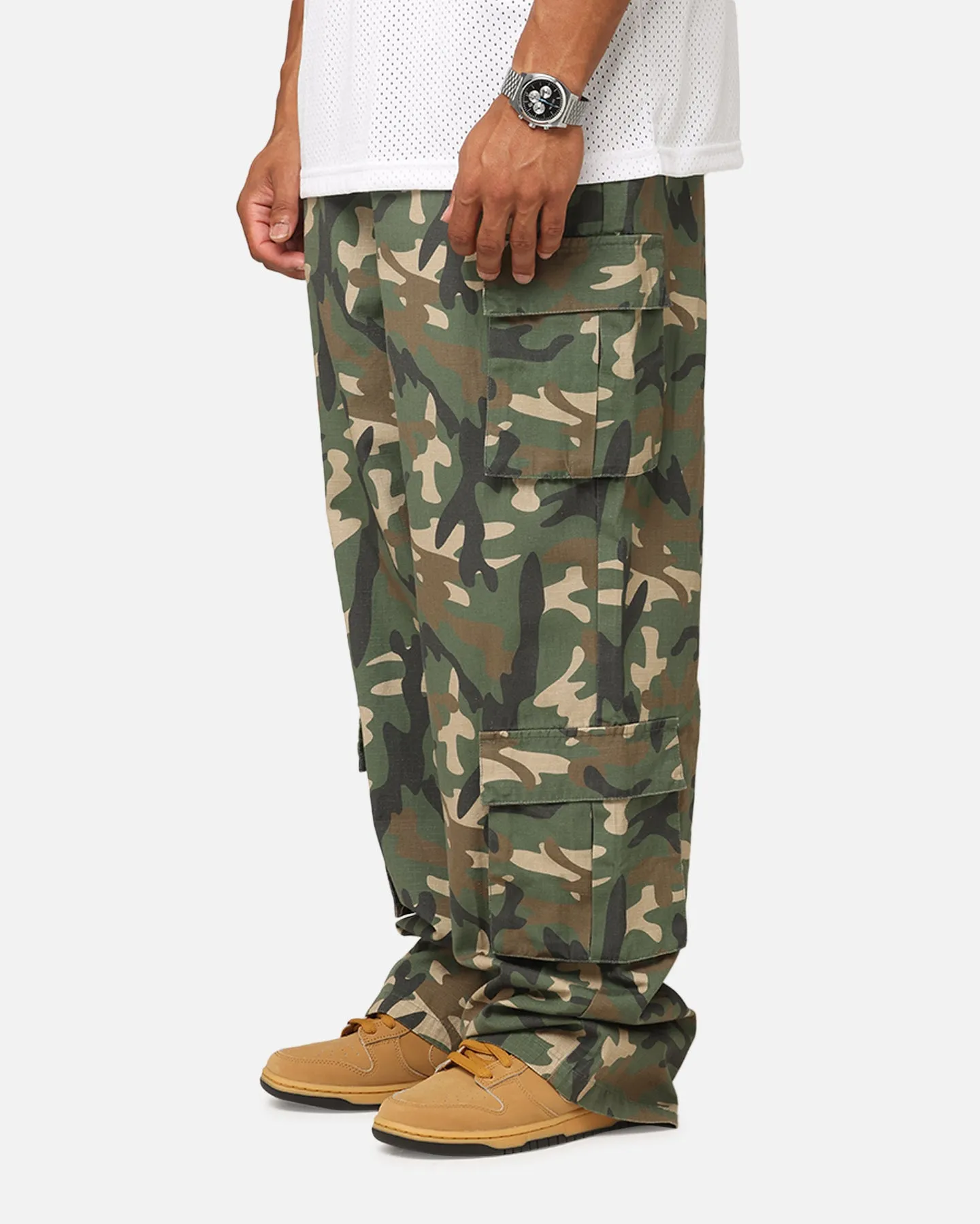 Carre Tactical Baggy Cargo Hose Woodland Tarnung
