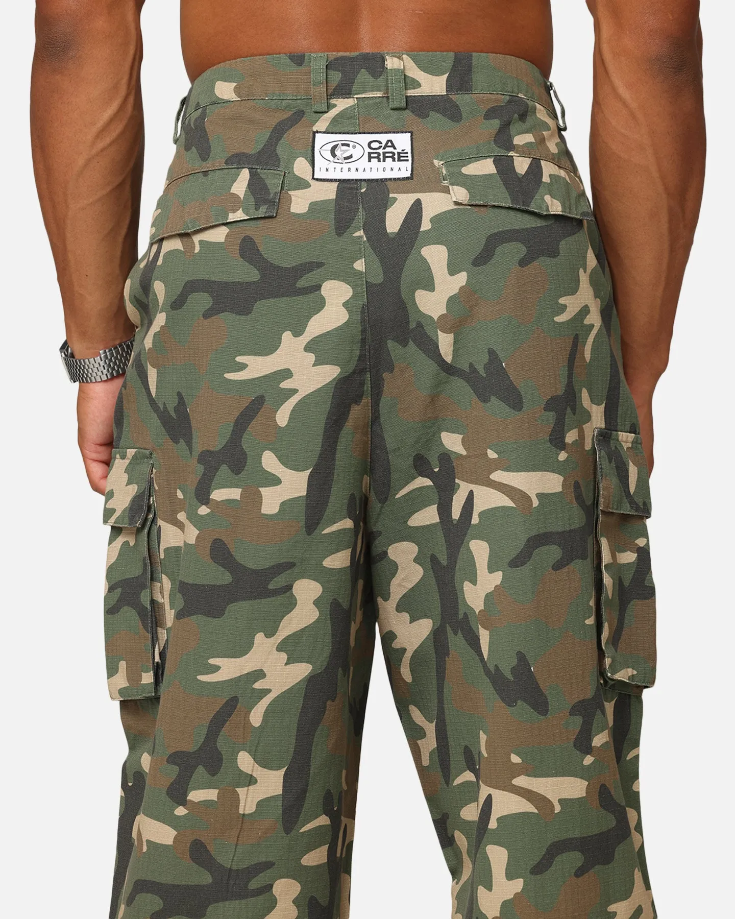 Carre Tactical Baggy Cargo Hose Woodland Tarnung