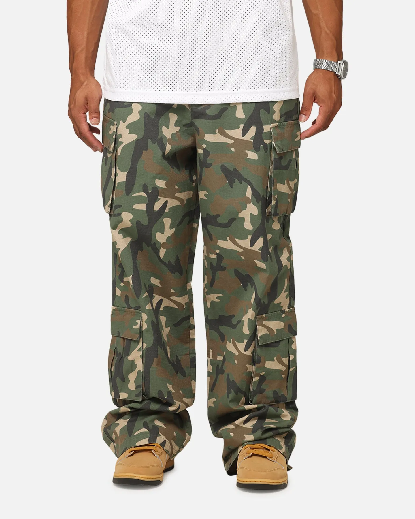 Carre Tactical Baggy Cargo Hose Woodland Tarnung