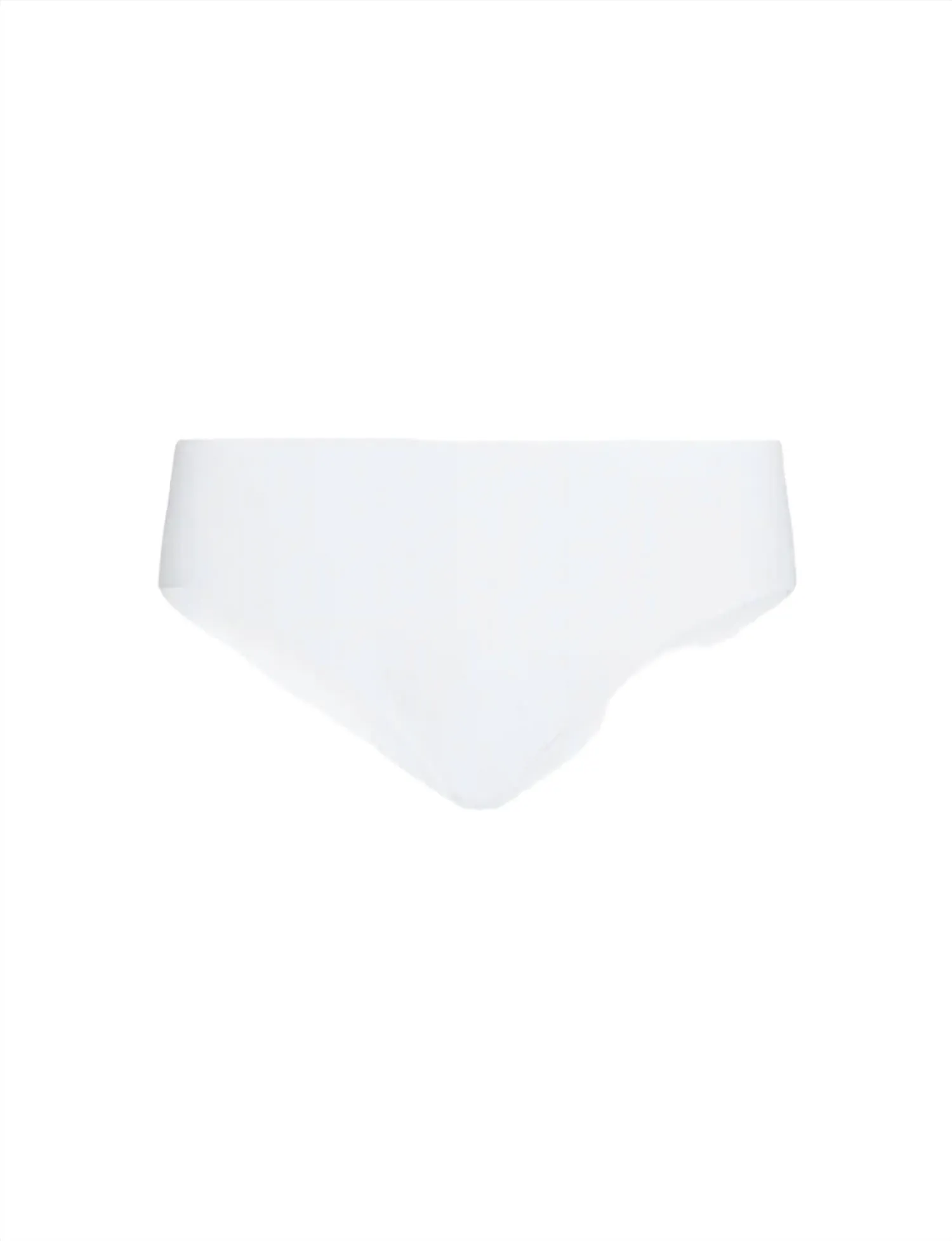 Klassische Bikini-Slip in Weiß