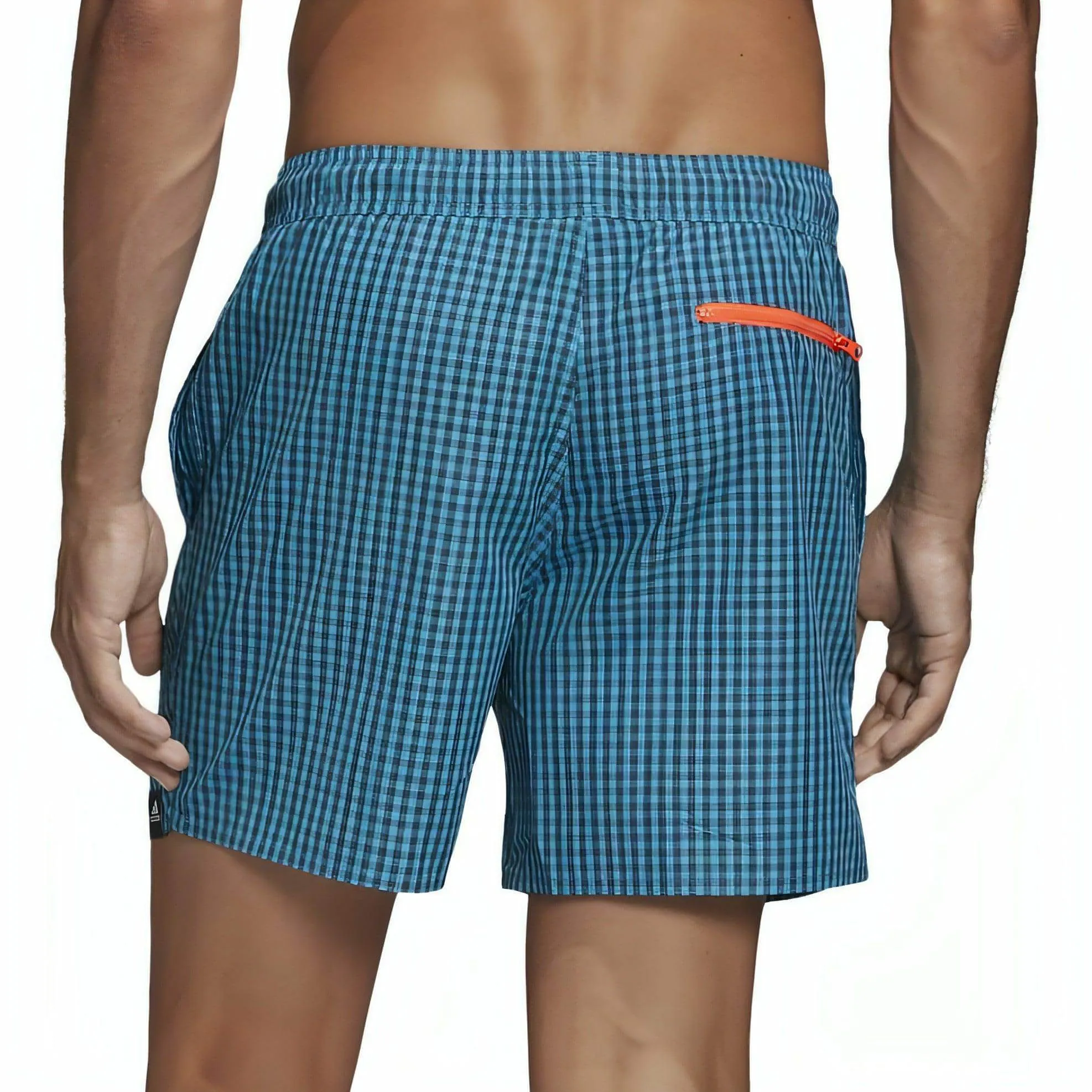 Bekleidung Adidas Herren adidas Check CLX Herren Badeshorts - Blau