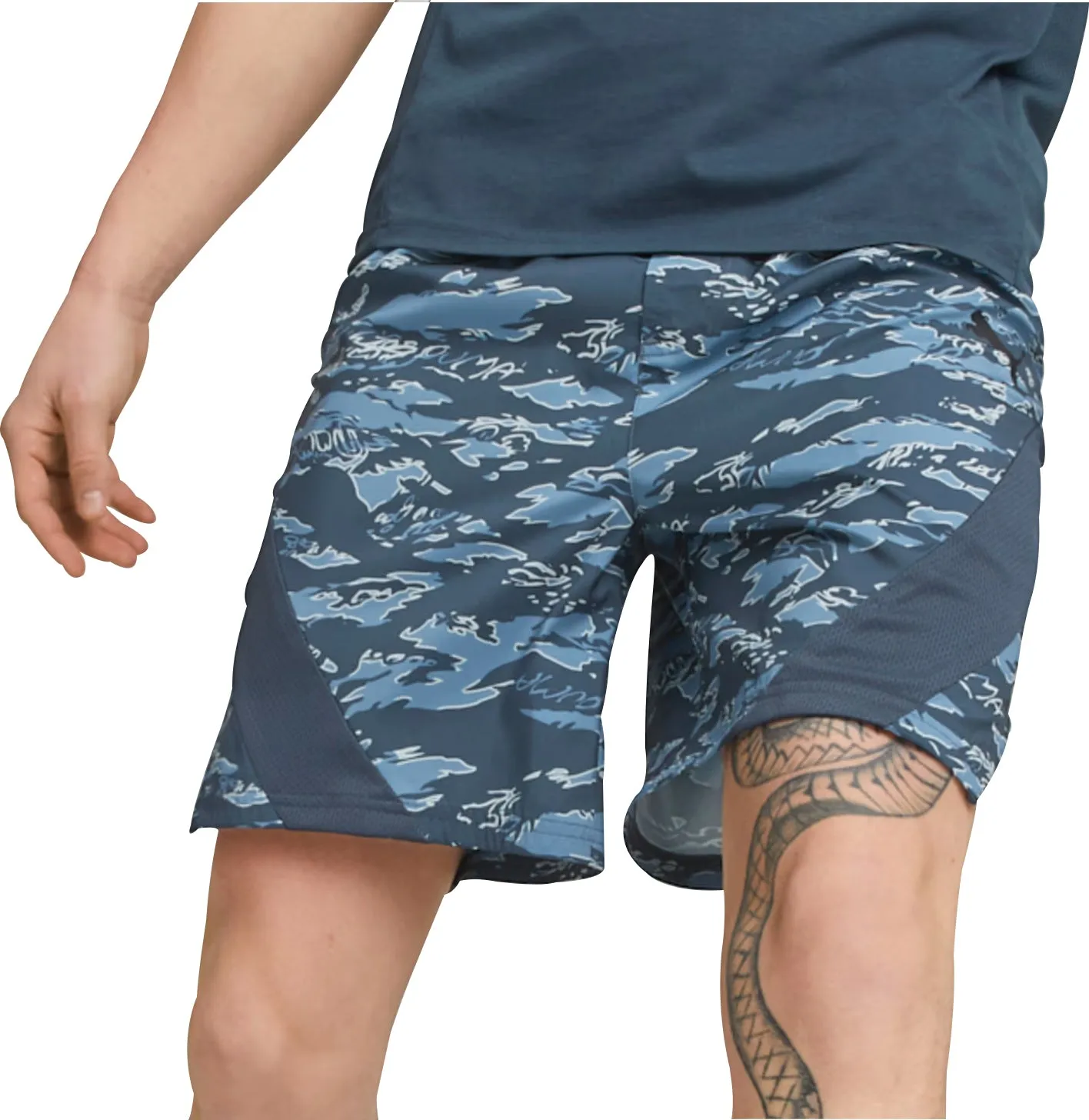 Bekleidung Puma Herren Puma Concept Woven 7 Zoll Herren Trainingsshorts - Blau