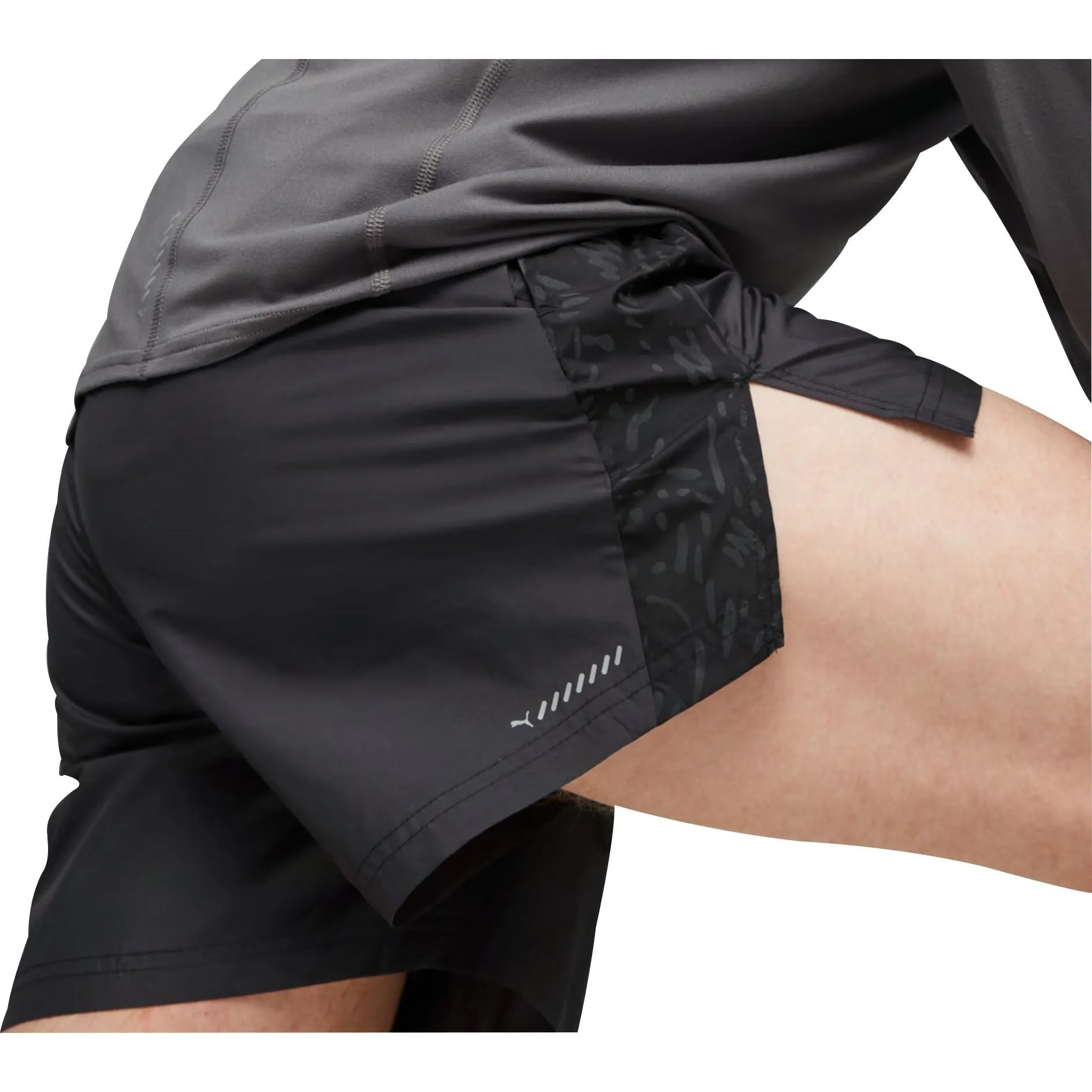 Bekleidung Puma Herren Puma Run 5 Zoll Herren Laufshorts - Schwarz