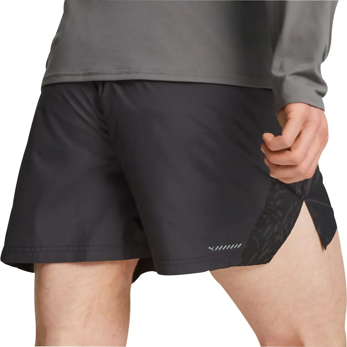 Bekleidung Puma Herren Puma Run 5 Zoll Herren Laufshorts - Schwarz
