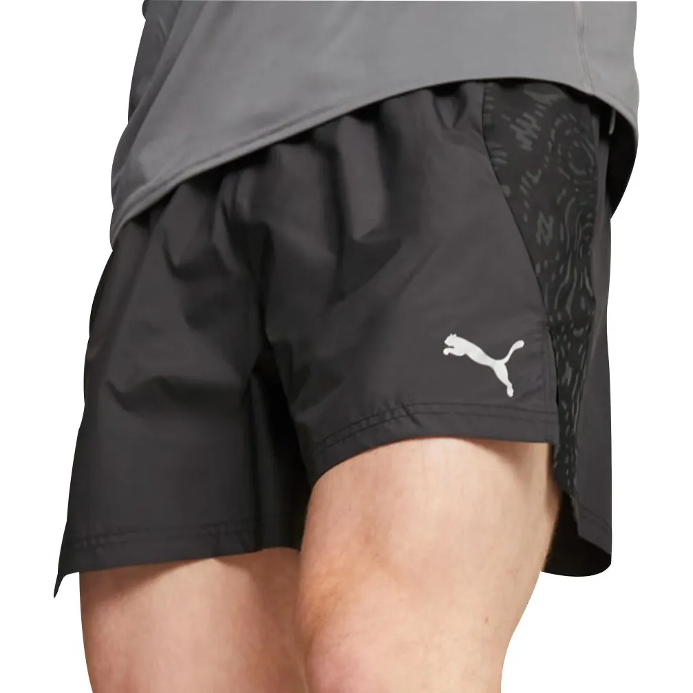 Bekleidung Puma Herren Puma Run 5 Zoll Herren Laufshorts - Schwarz