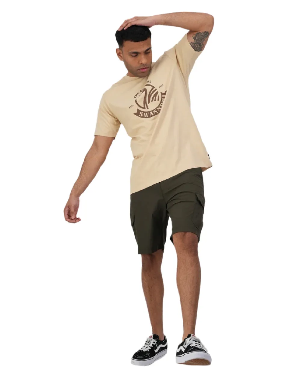 Bekleidung Swanndri Swanndri Herren Lawson Walk Shorts
