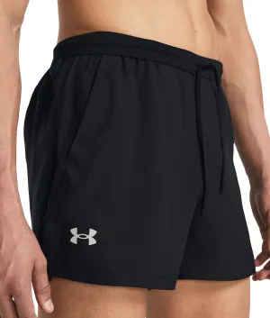 Unterwäsche Under Armour Herren Under Armour Launch 5 Zoll Herren Laufshorts - Schwarz