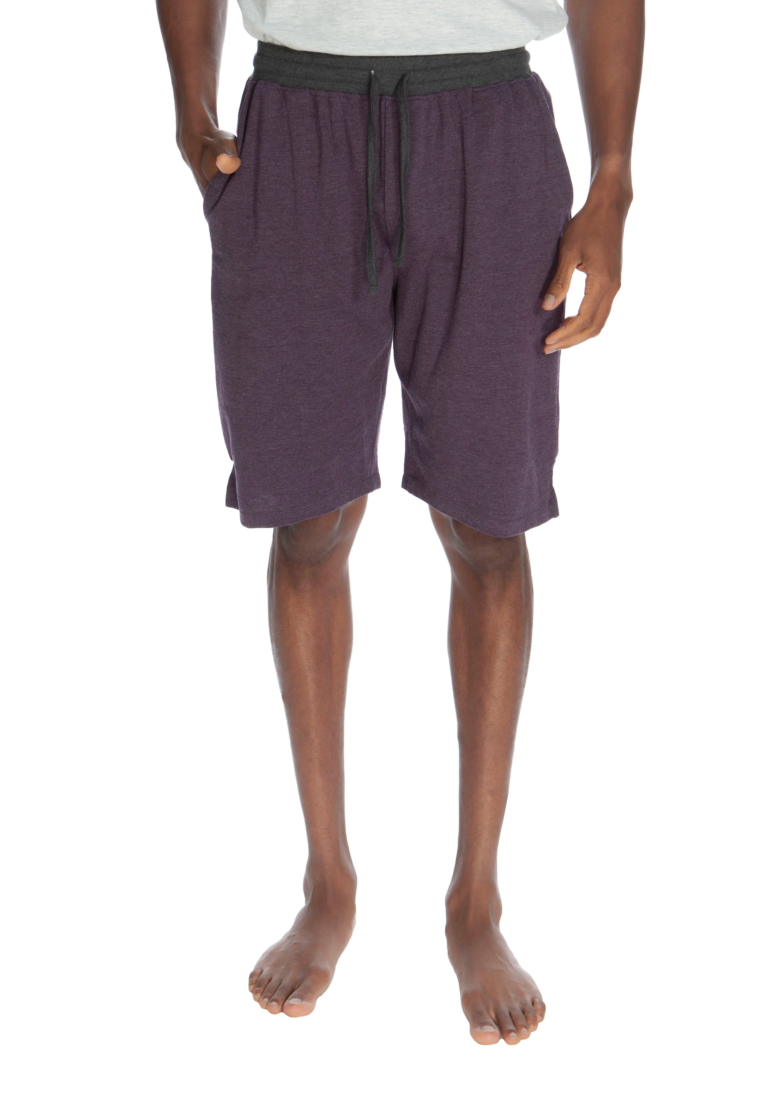 Kontrast-Taillierte Lounge-Shorts