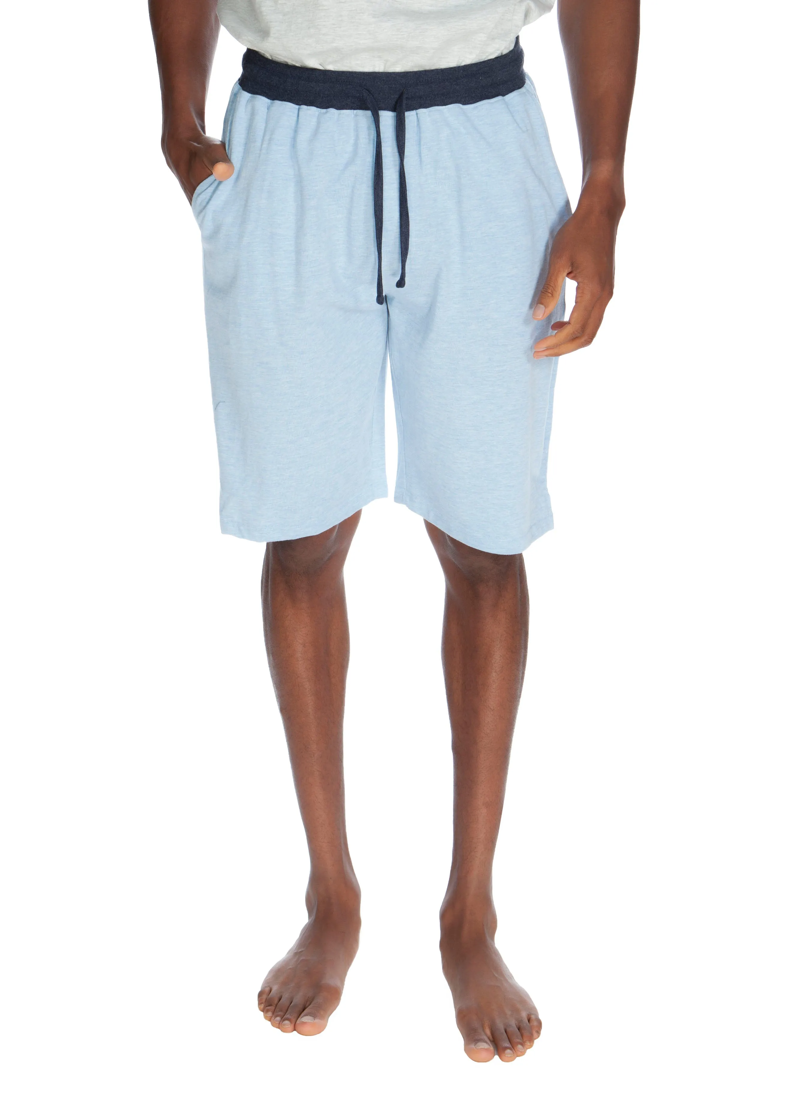 Kontrast-Taillierte Lounge-Shorts
