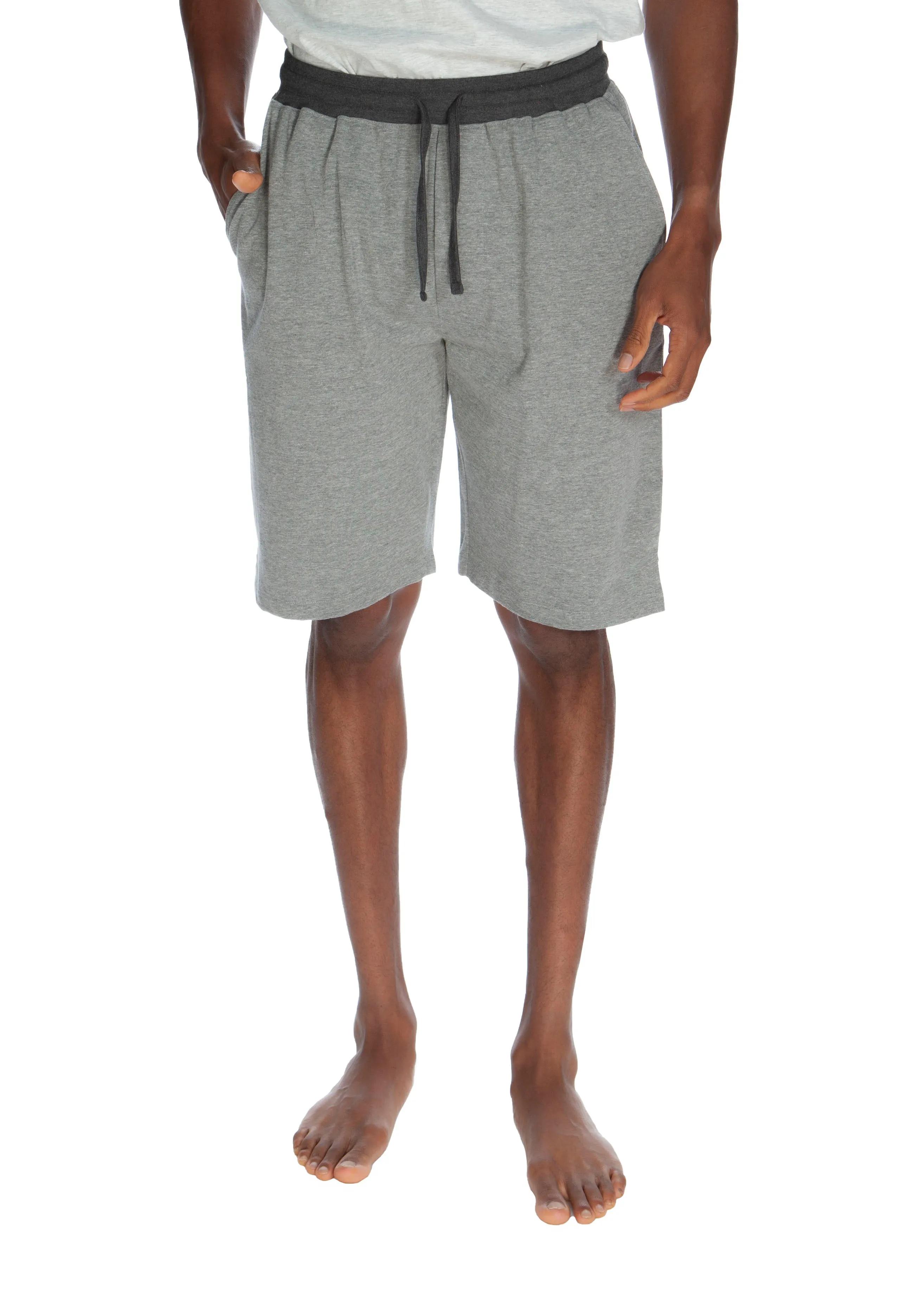 Kontrast-Taillierte Lounge-Shorts