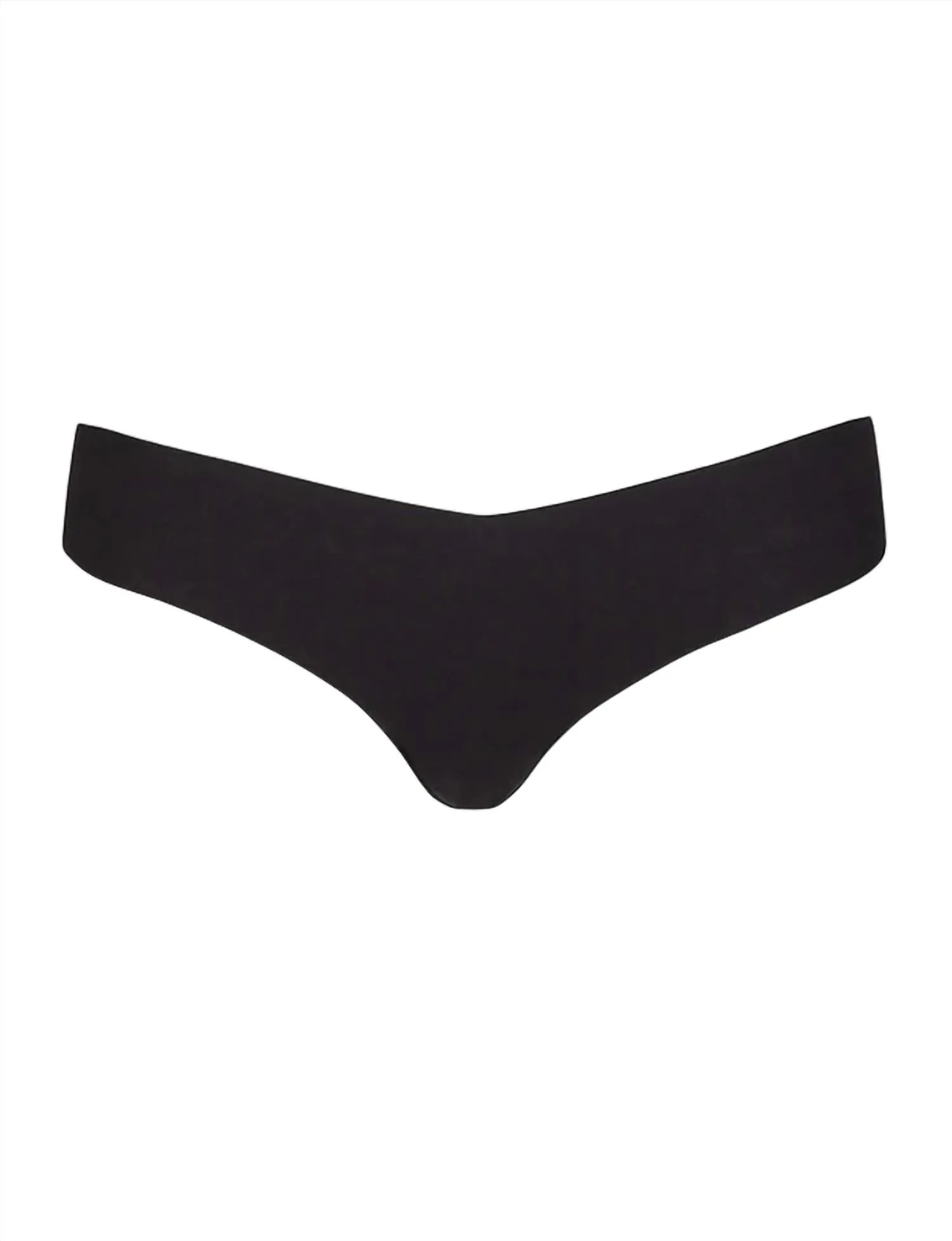 Baumwoll-Tanga-Slip in Schwarz