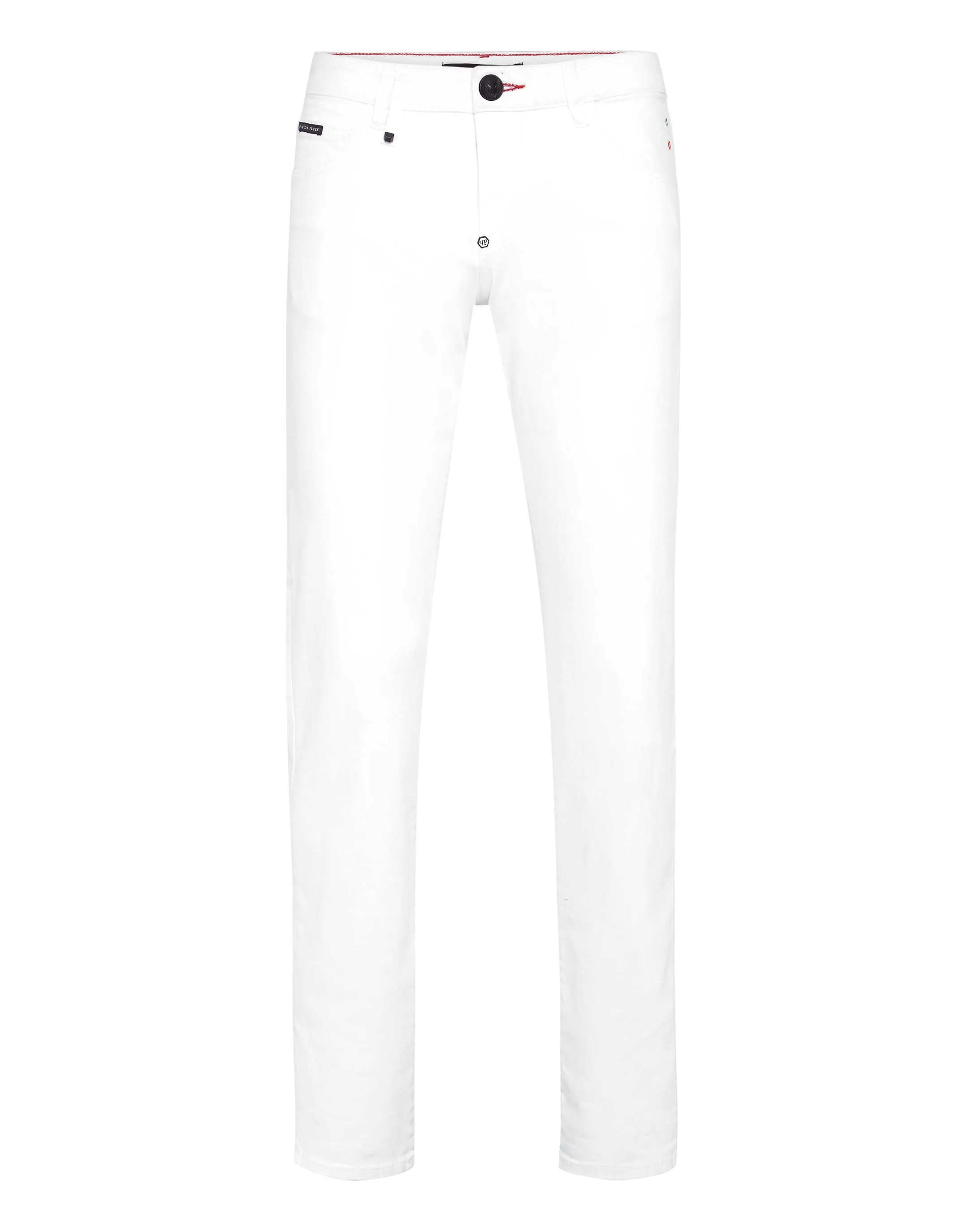 Jeanshose mit geradem Schnitt