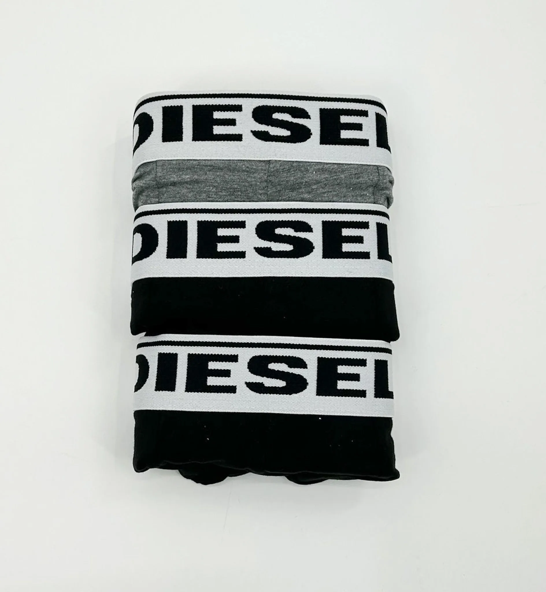 Diesel Sebastian Grey/Multi Drei-Pack Boxers Unterwäsche
