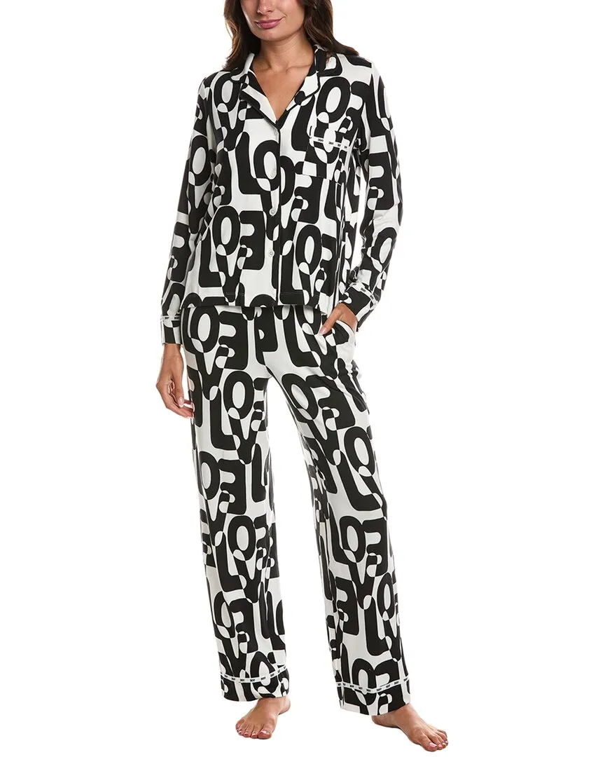 DKNY 2-teiliges Schlaf-Outfit bestehend aus Top und Hose