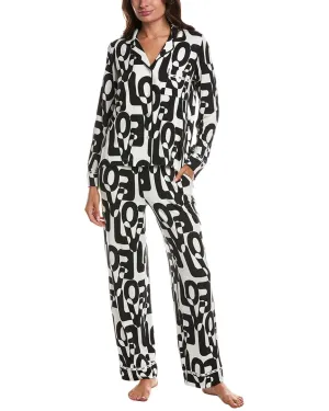 DKNY 2-teiliges Schlaf-Outfit bestehend aus Top und Hose