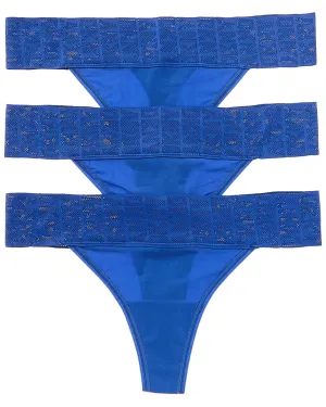 DKNY 3er-Pack Stringtangas