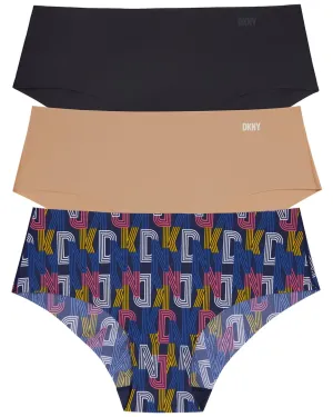 DKNY Set mit 3 beliebig schneidbaren Hipster-Sliphosen