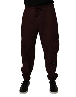 Dolce & Gabbana Baumwoll-Cargo-Jogger-Hose für Herren (Vorgetragen)