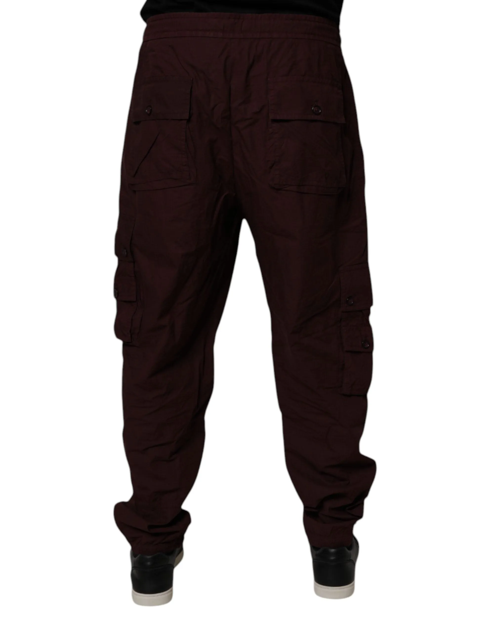 Dolce & Gabbana Baumwoll-Cargo-Jogger-Hose für Herren (Vorgetragen)