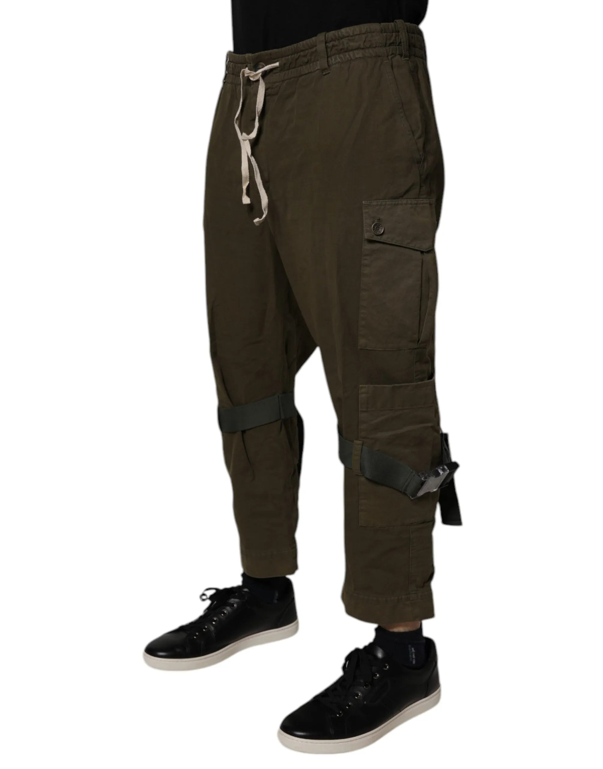 Dolce & Gabbana Baumwoll-Stretch Cargo Herrenhose (Secondhand)