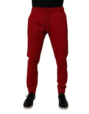 Dolce & Gabbana DG Logo Baumwoll-Jogger Herren Sweatpants (Vorgetragen)
