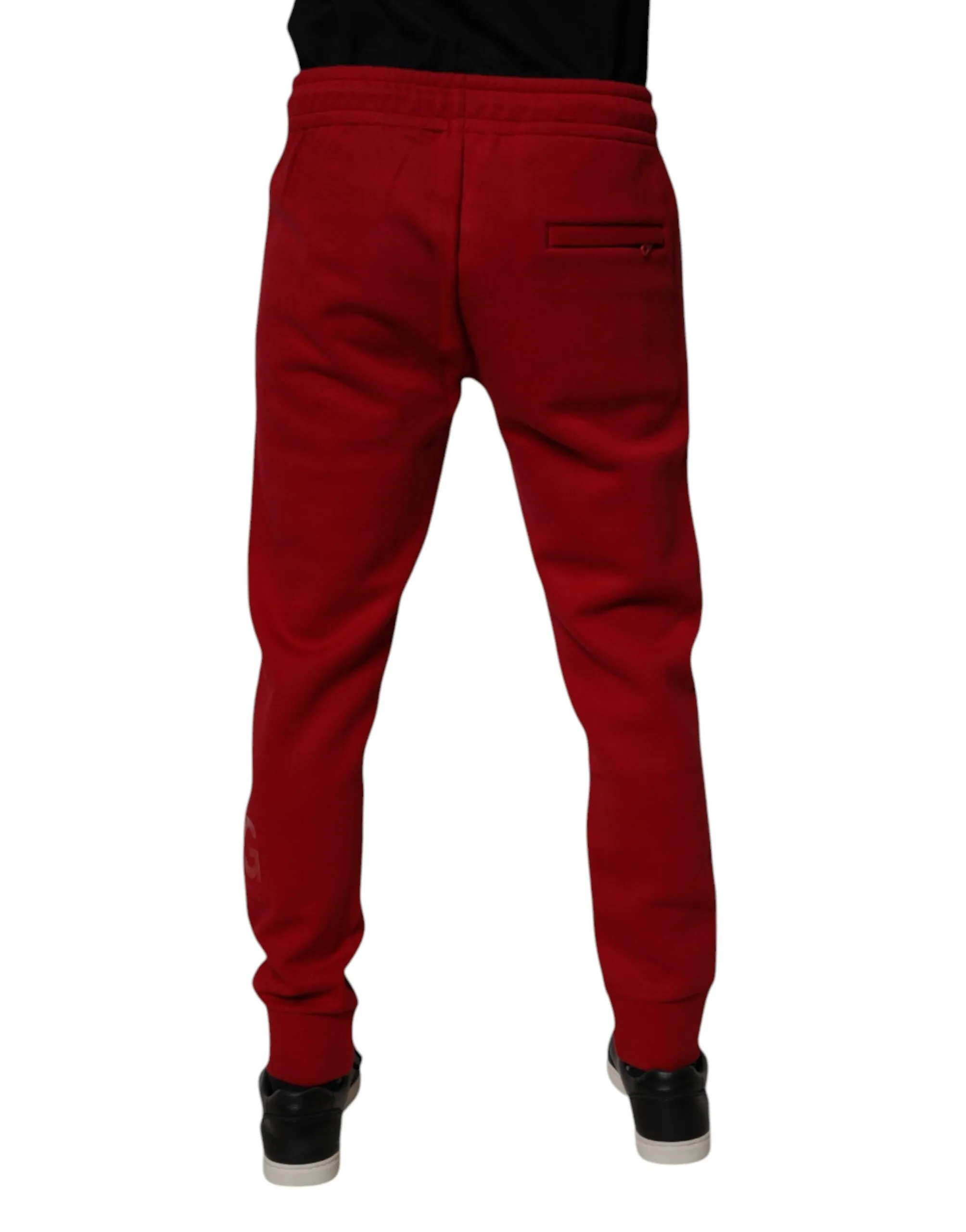 Dolce & Gabbana DG Logo Baumwoll-Jogger Herren Sweatpants (Vorgetragen)