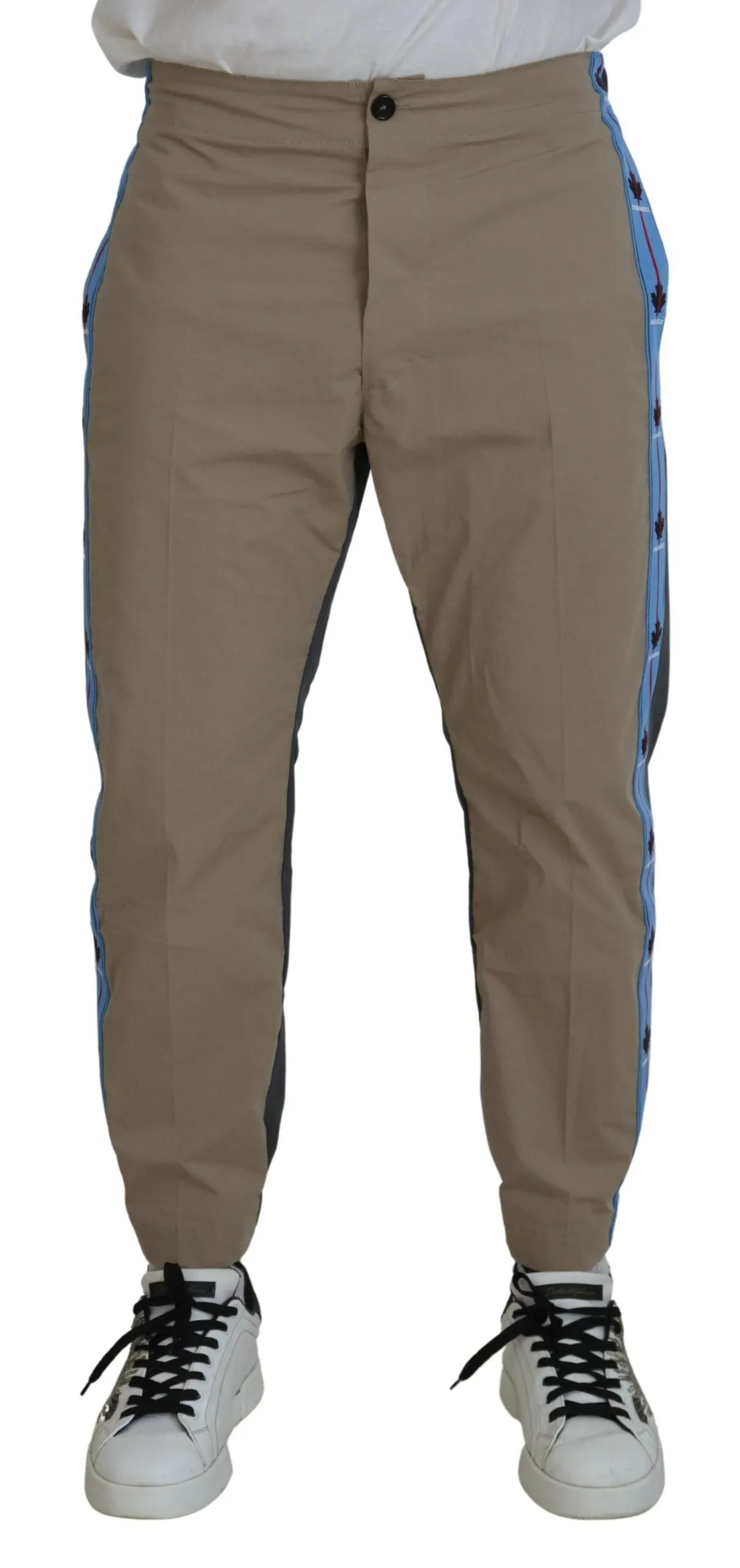 Dsqua2 Baumwolle Zweifarbige Herren Freizeithose