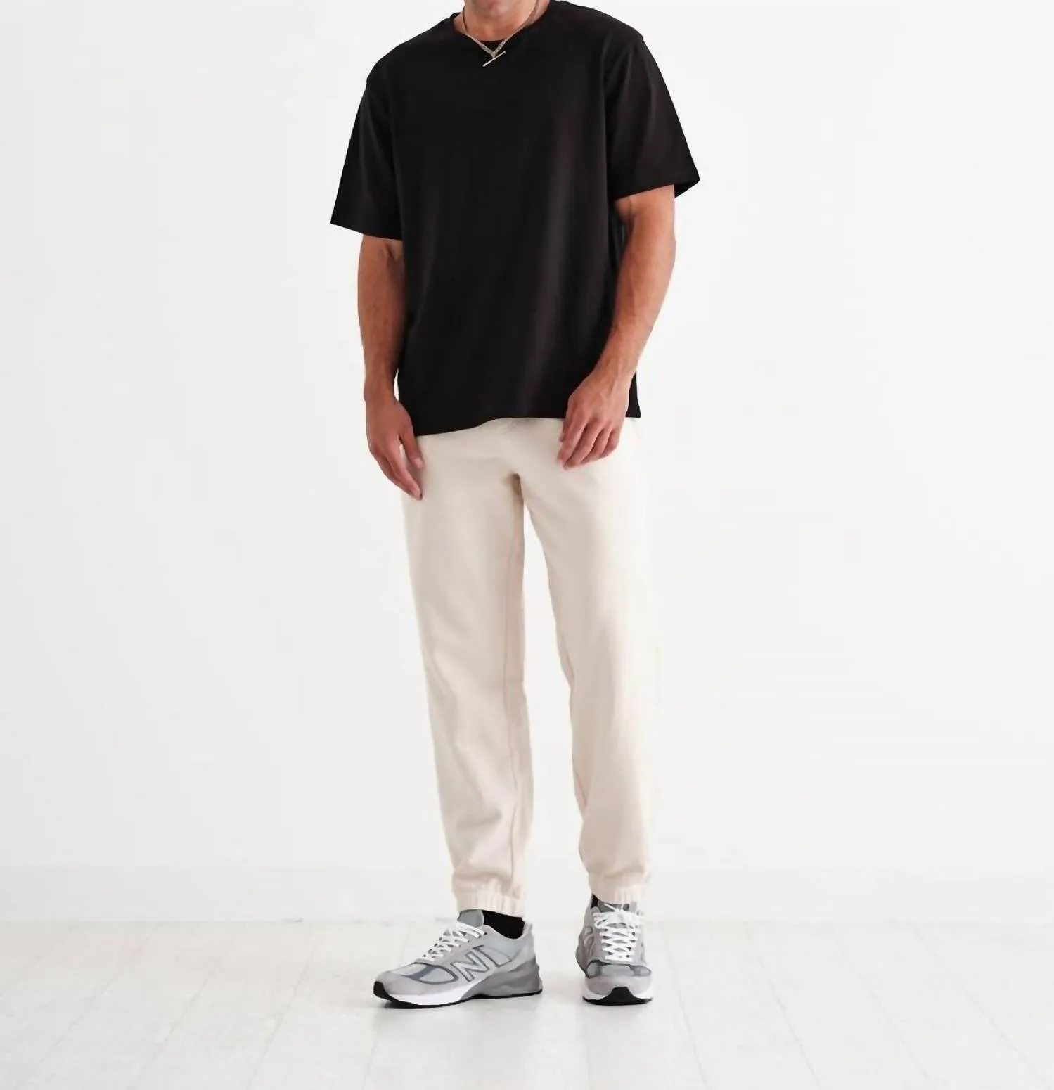 Eno Joggerhose in Ecru