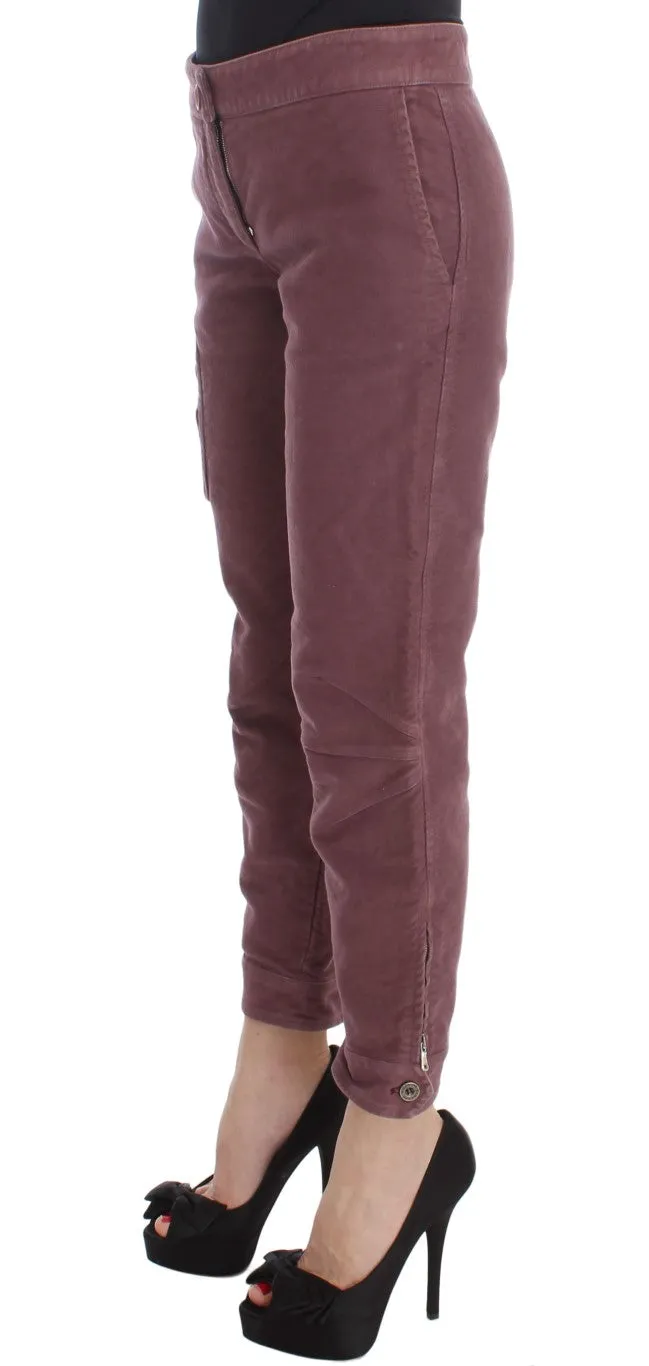 Ermanno Scervino Baumwoll-Cropped-Cargo-Hose für Damen