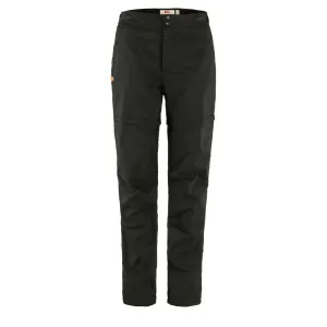 Fjallraven Damen Abisko Hike Zip-Off Hose Regular Länge Schwarz