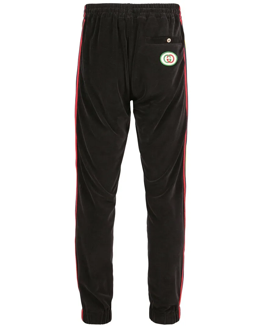 Gucci Hose mit Seidenbesatz