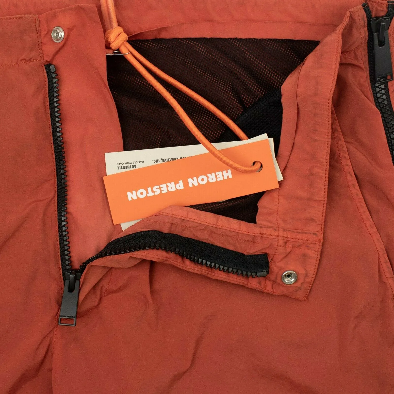 Heron Preston Hose mit Seitlichem Reißverschluss - Orange