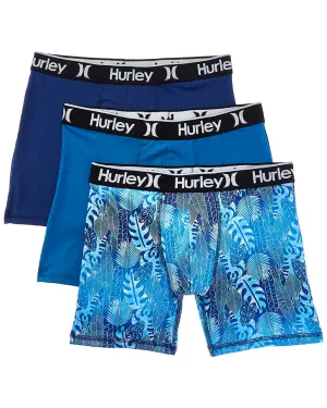 Hurley 3er-Pack Recycelte Boxershorts