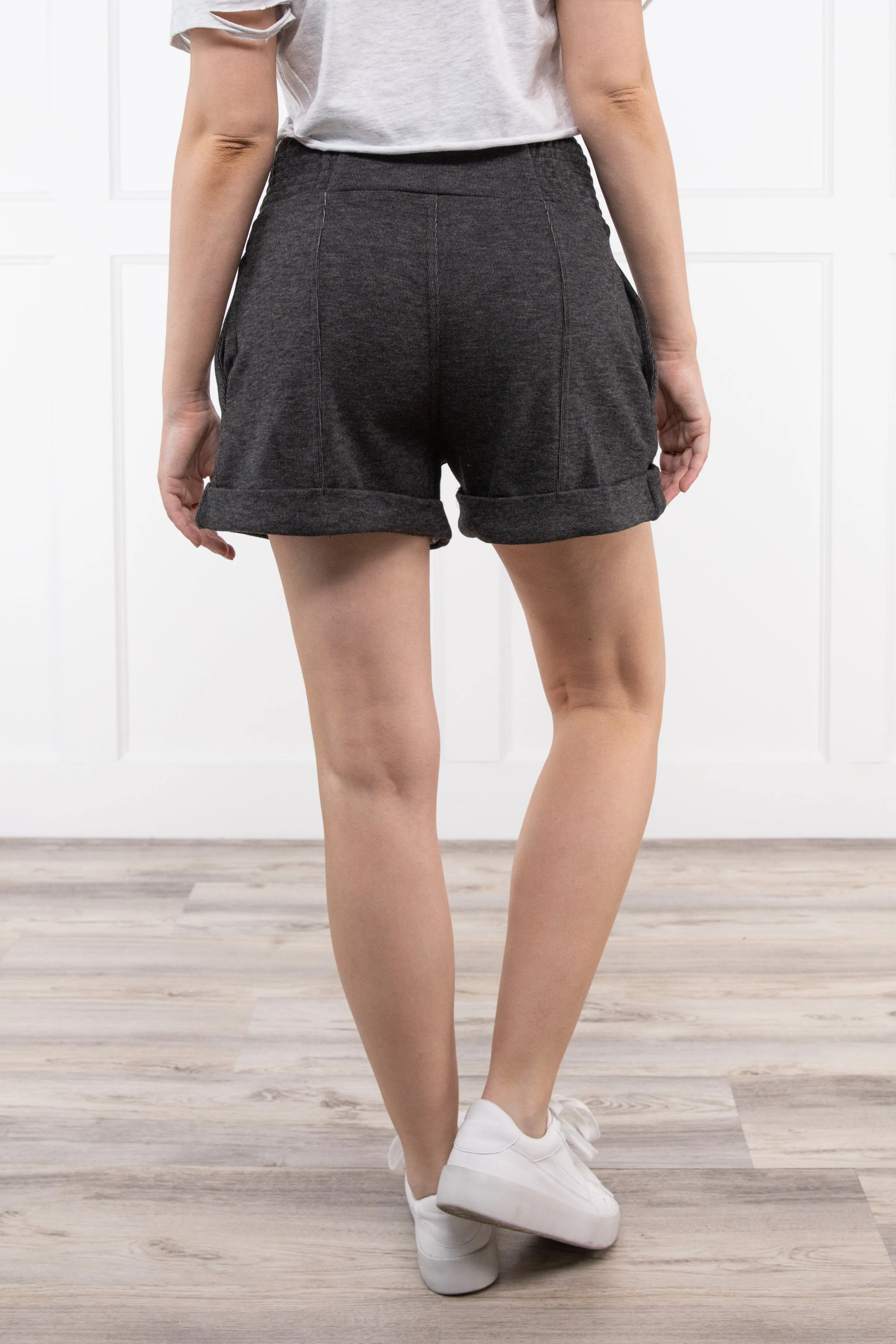 Ich werde Tausend Meilen gehen Damen Kurzshorts mit Tasche