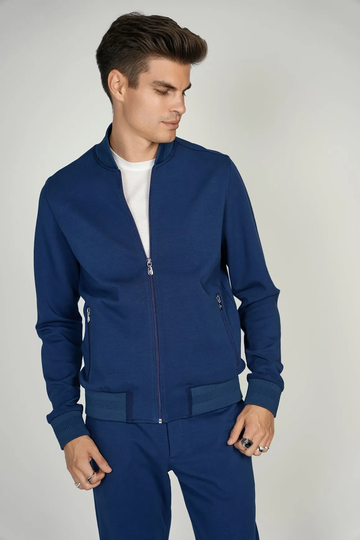 Indigo Bomberhose
