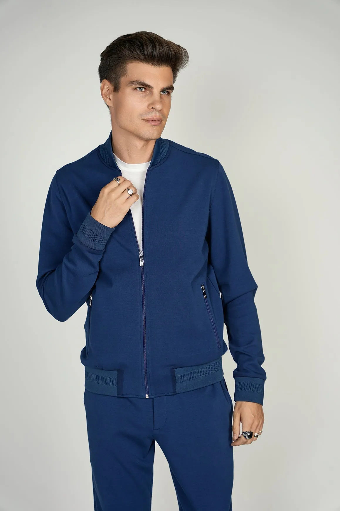 Indigo Bomberhose
