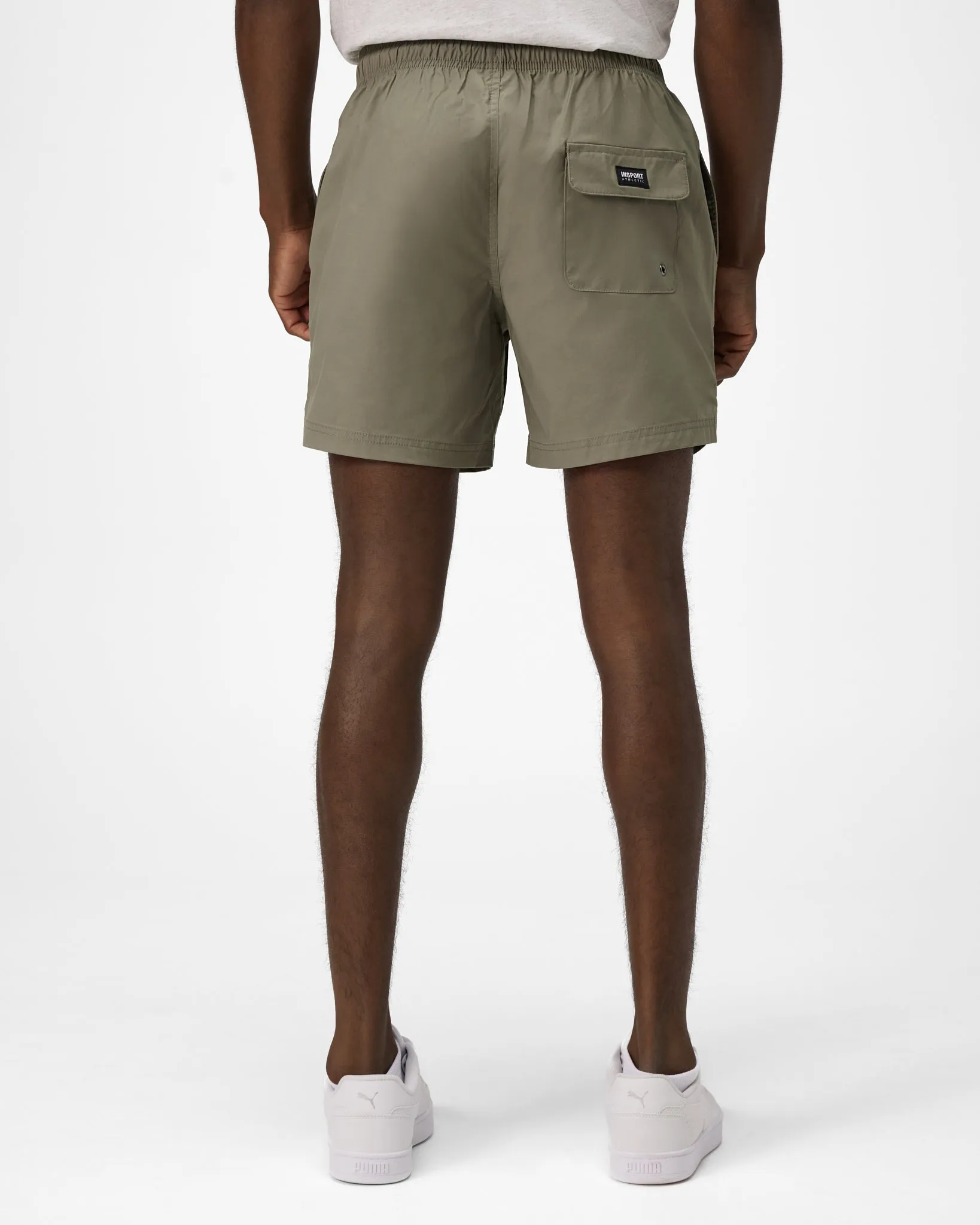 INSPORT HERREN BONDI GYM MILITÄRGRÜNE SHORTS