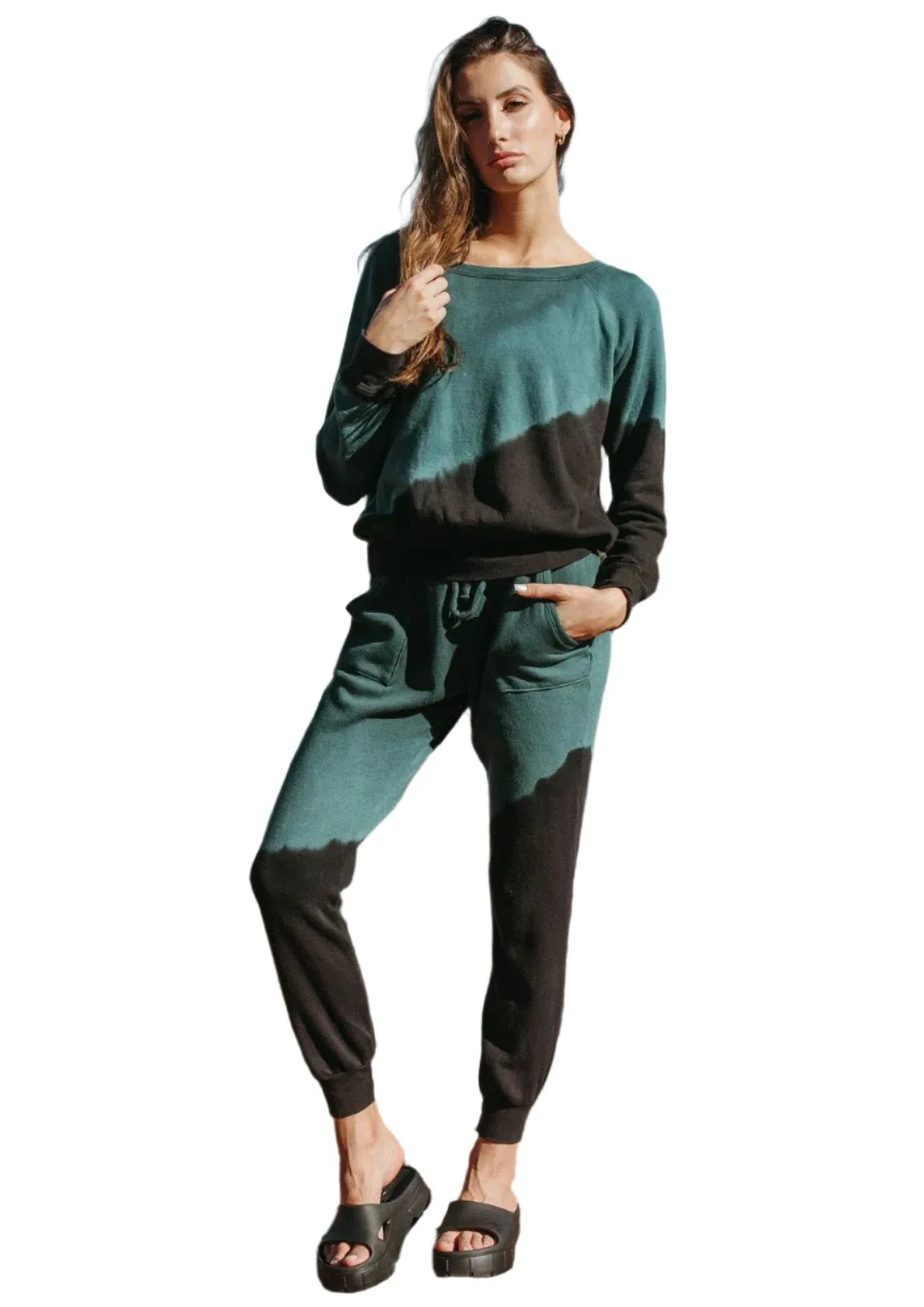 Jala Pocket Jogger Türkis Tie Dye