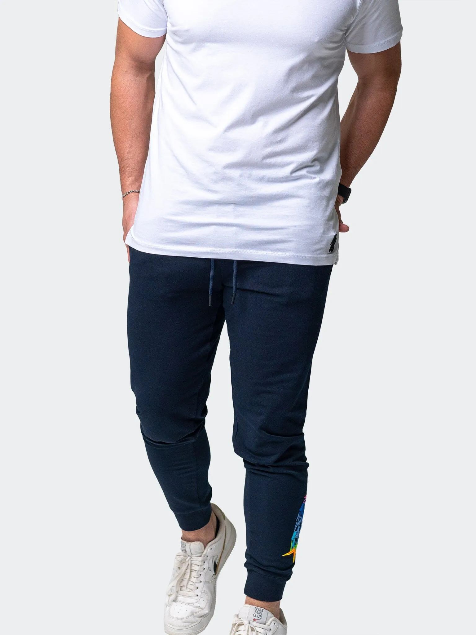 Jogger Neon Marineblau